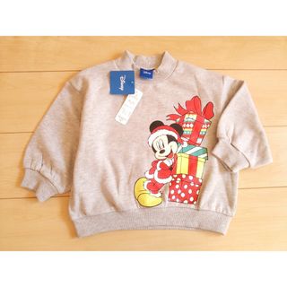 ミッキーマウス(ミッキーマウス)の子供服ミッキーマウス*裏起毛トレーナー*送料無料キッズ*Disneyディズニー(Tシャツ/カットソー)