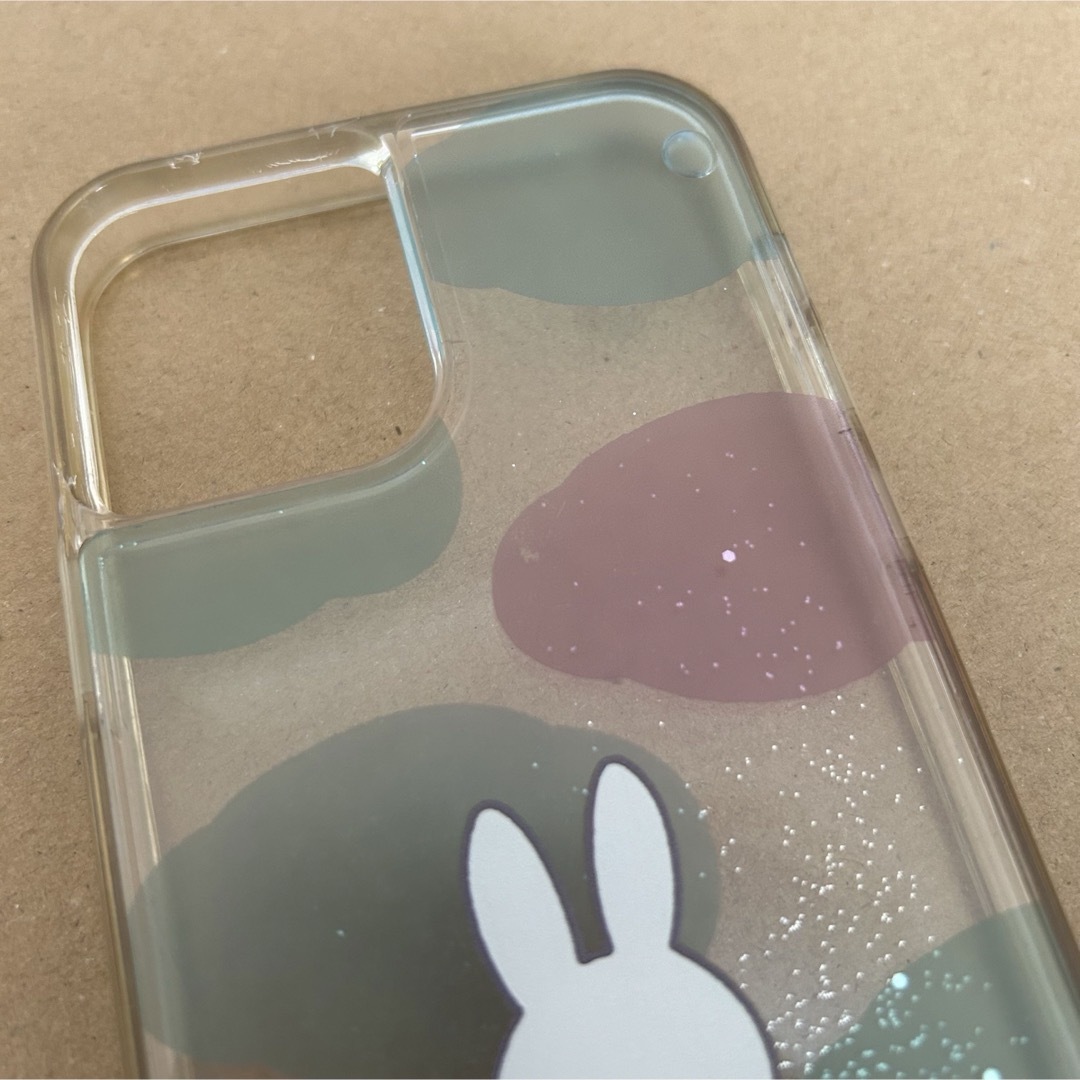 miffy(ミッフィー)のグルマンディーズ　ラメミッフィー　iPhone12 iPhone12 Pro スマホ/家電/カメラのスマホアクセサリー(iPhoneケース)の商品写真