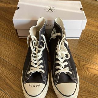 コンバース(CONVERSE)の【中古30㌢】converse✖️nagaba yu オフホワイト　オールスター(スニーカー)