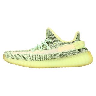 アディダス(adidas)のadidas アディダス YEEZY BOOST 350 V2 YEEZREEL FW5191 イージーブースト ローカットスニーカー イーズリール グリーン US9/27.0cm(スニーカー)