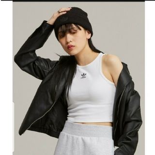 オリジナルス(Originals（adidas）)のadidasオリジナルス　アディカラー エッセンシャルズ リブタンクトップ(Tシャツ/カットソー(半袖/袖なし))