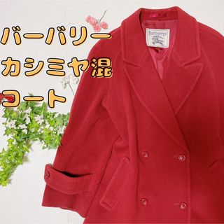 バーバリー(BURBERRY) サイズ ロングコート(レディース)（レッド/赤色