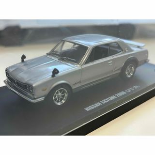 キョウショウ(京商)の京商/ミュージアムコレクション/日産/スカイライン/2000/GT-R/シルバー(ミニカー)