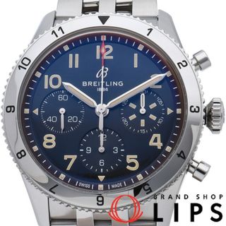 ブライトリング(BREITLING)のブライトリング クラシック アヴィ クロノグラフ 42 P-51 マスタング Classic Avi Chronograph 42 P-51 Mustang A23380(A233803A1B1A1) 箱 保証書 SS メンズ時計 ブラック 美品 【新品】(その他)