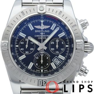 ブライトリング(BREITLING)のブライトリング クロノマット 44 JSP ジャパン エディション Chronomat 44 AB0115(AB011511/BF70) 箱 保証書 SS メンズ時計 ブラック 仕上げ済 美品 【中古】(その他)