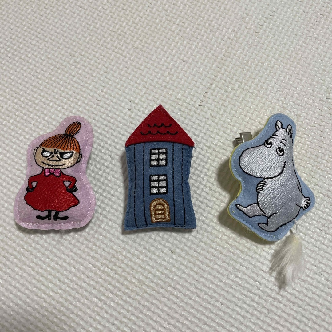 MOOMIN(ムーミン)の【K&Emam様専用】ムーミンクリップセット エンタメ/ホビーのおもちゃ/ぬいぐるみ(キャラクターグッズ)の商品写真