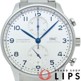 インターナショナルウォッチカンパニー(IWC)のインターナショナルウォッチカンパニー IWC ポルトギーゼ クロノグラフ ウォッチ Portugieser Chronograph IW371617 箱 保証書 SS メンズ時計 ホワイト 美品 【新品】(その他)