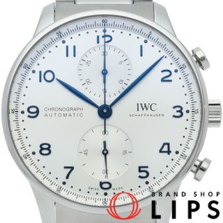 インターナショナルウォッチカンパニー(IWC)のインターナショナルウォッチカンパニー IWC ポルトギーゼ クロノグラフ ウォッチ Portugieser Chronograph IW371617 箱 保証書 SS メンズ時計 ホワイト 美品 【新品】(その他)