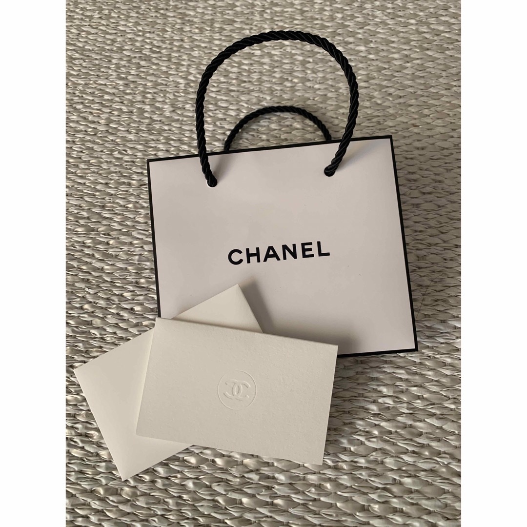 CHANEL(シャネル)のCHANEL シャネル  ショッパー とメッセージド レディースのバッグ(ショップ袋)の商品写真
