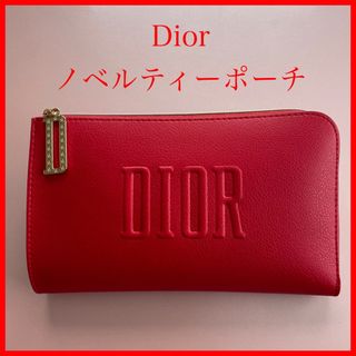 ディオール(Dior)の最新　新品　Dior   ノベルティーポーチ　　(レッド)(ポーチ)