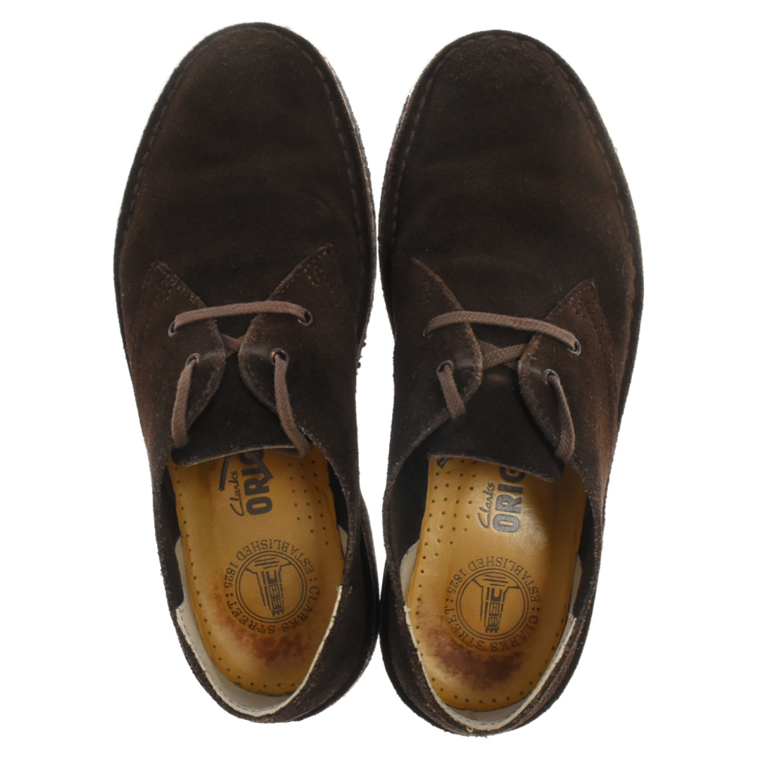 Clarks(クラークス)のClarks クラークス DESERT KHAN2 デザートブーツ チャッカブーツ スエードシューズ UK7/25.5cm ブラウン メンズの靴/シューズ(ブーツ)の商品写真