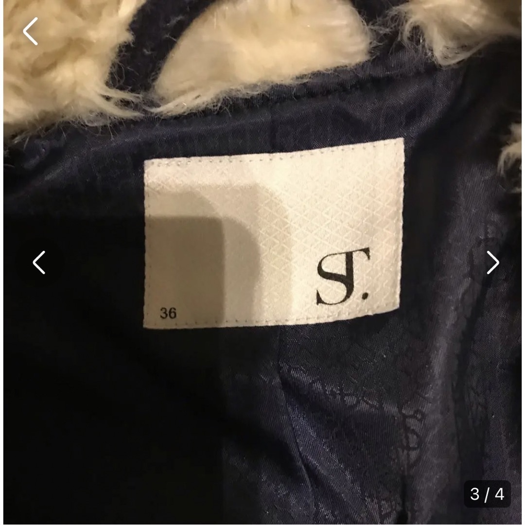 【セール中】ブルゾン　パピヨネで購入 レディースのジャケット/アウター(ブルゾン)の商品写真