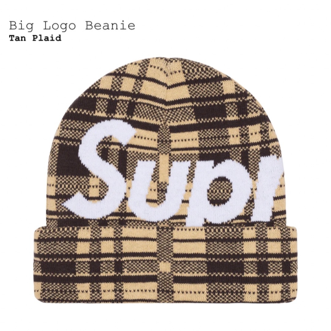 SUPREME - Big Logo Beanie帽子