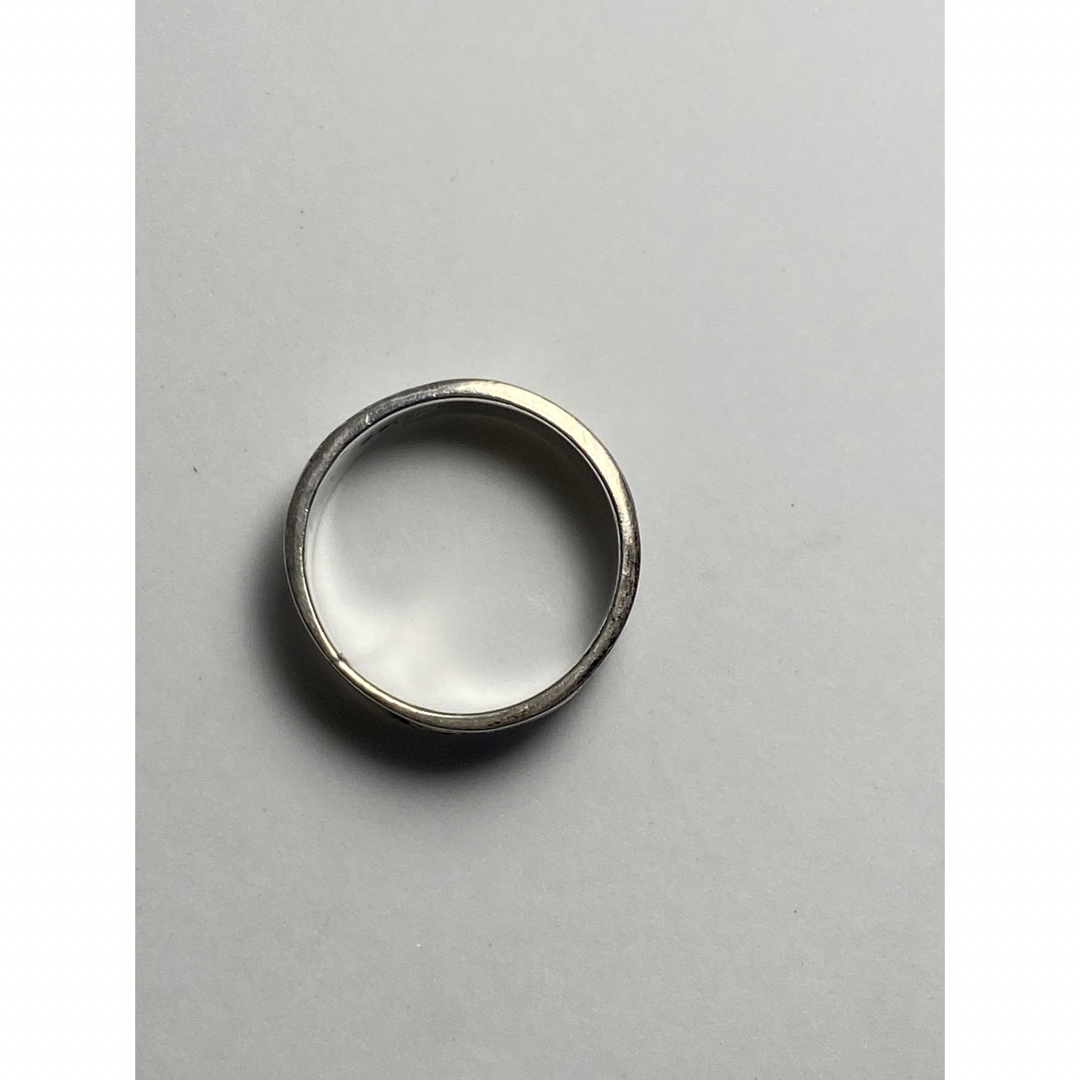 シルバー925リング　平打ち指輪　silver925 平打ち柄あり11号れs10 メンズのアクセサリー(リング(指輪))の商品写真