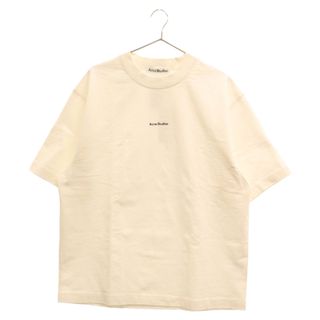 アクネストゥディオズ(Acne Studios)のAcne Studios アクネ ストゥディオズ ロゴプリント半袖Tシャツ アイボリーホワイト 1152-343-0274-0150(Tシャツ/カットソー(半袖/袖なし))