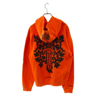 クロムハーツ(Chrome Hearts)のCHROME HEARTS クロムハーツ VINE DAGGER PULLOVER HOODIE ヴァインダガー プリントプルオーバーフーディーパーカー オレンジ(パーカー)