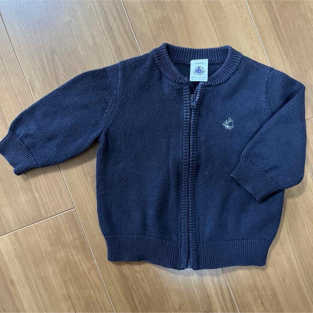 PETIT BATEAU(プチバトー)のニットセーター キッズ/ベビー/マタニティのベビー服(~85cm)(ニット/セーター)の商品写真