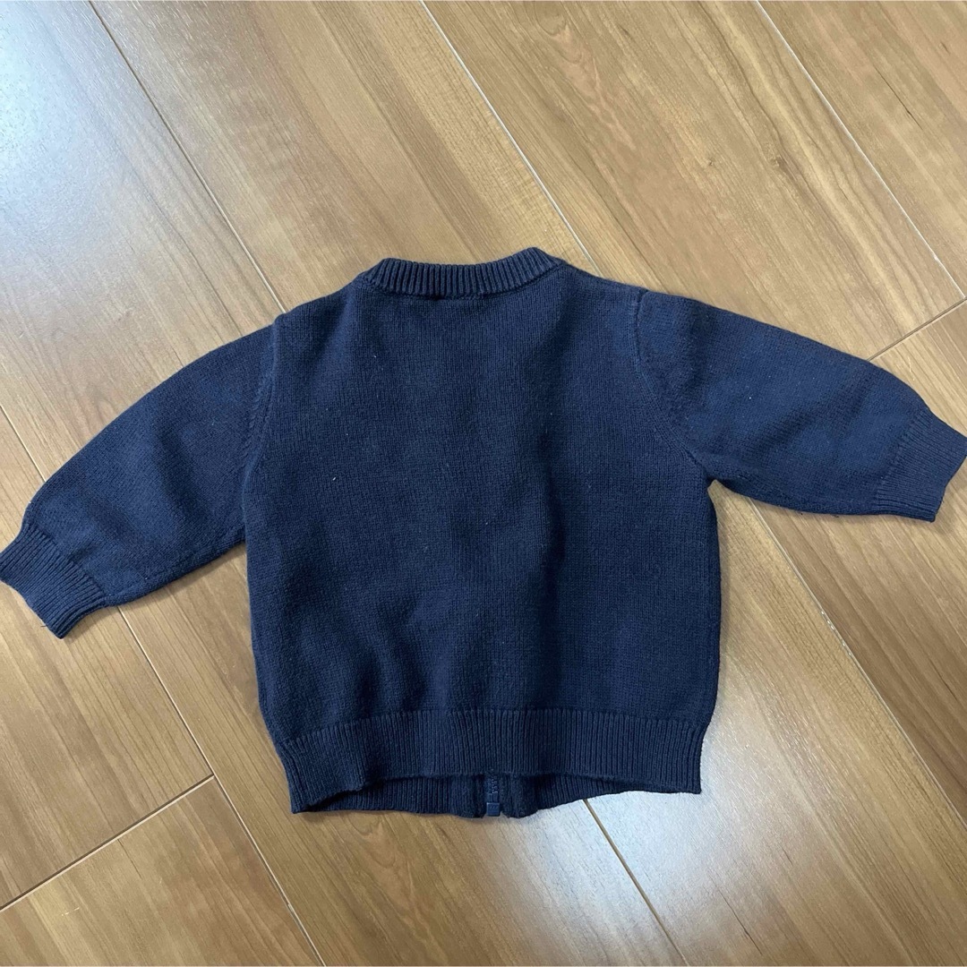 PETIT BATEAU(プチバトー)のニットセーター キッズ/ベビー/マタニティのベビー服(~85cm)(ニット/セーター)の商品写真