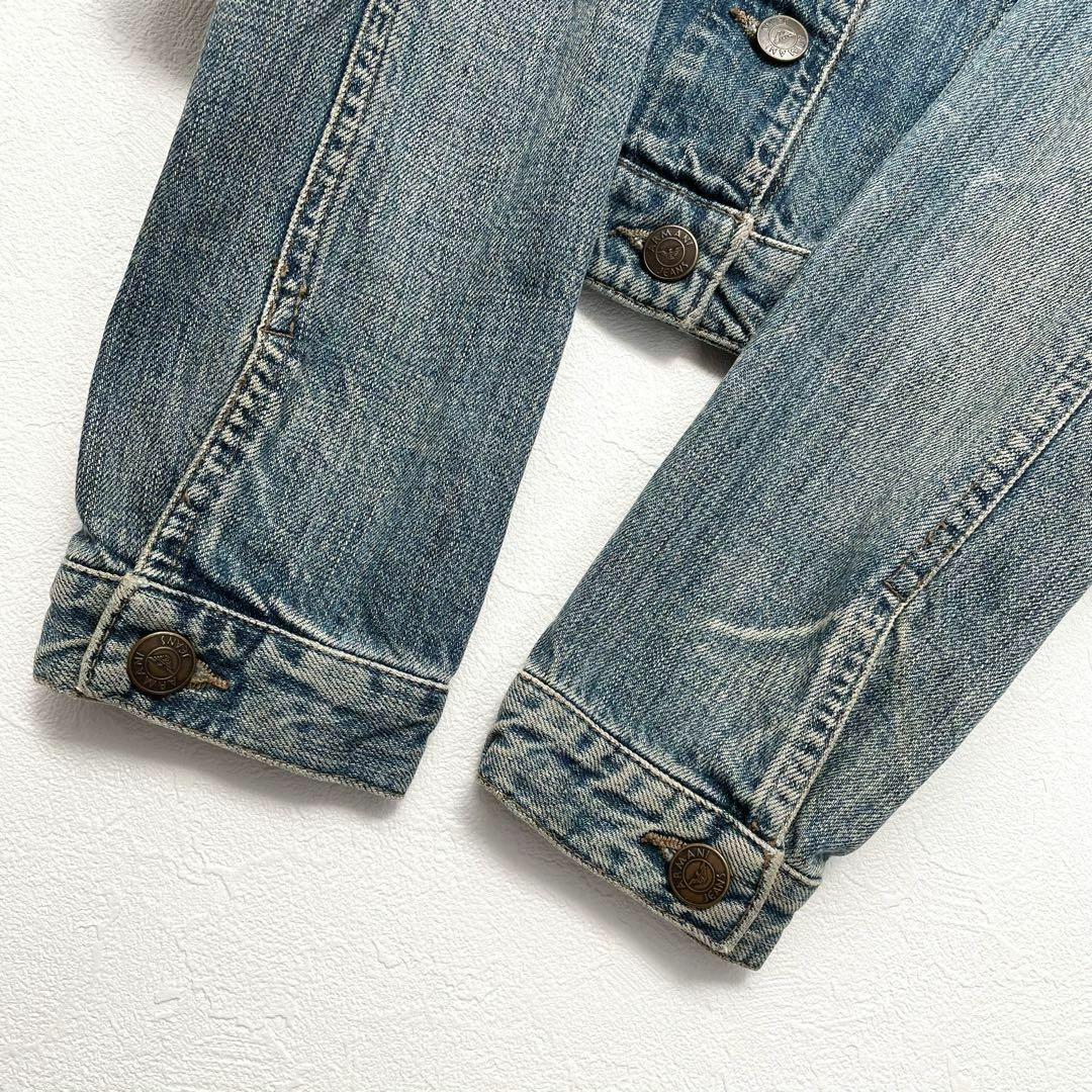 ARMANI JEANS - アルマーニジーンズ レディース ブルー ボタン ARMANI JEANS - アルマーニジーンズ レディース ブルー ボタン