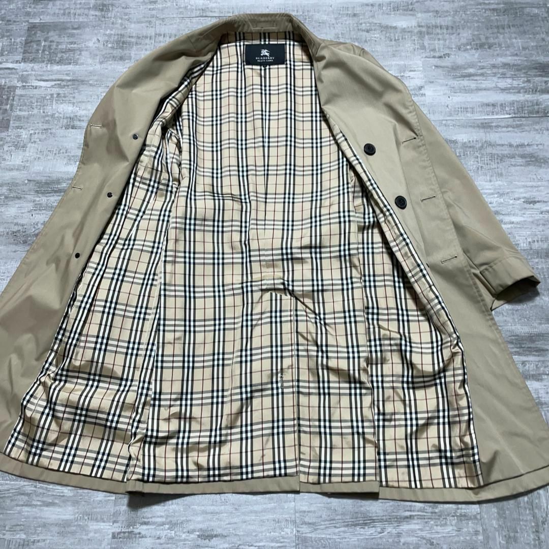 BURBERRY BLACK LABEL(バーバリーブラックレーベル)のバーバリーブラックレーベル トレンチコート ノバチェック ベージュ L ロング メンズのジャケット/アウター(トレンチコート)の商品写真