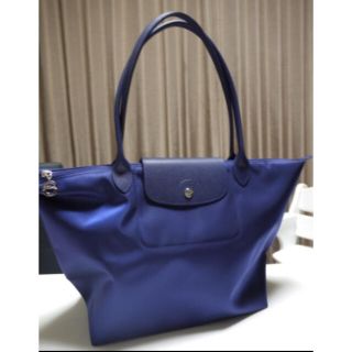 ロンシャン(LONGCHAMP)のロンシャン♡ル・プリアージュ ネオ  ネイビー トートバッグ(トートバッグ)