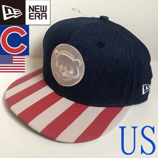 ニューエラー(NEW ERA)の極レア【新品】ニューエラ キャップ USA MLB シカゴカブス(キャップ)