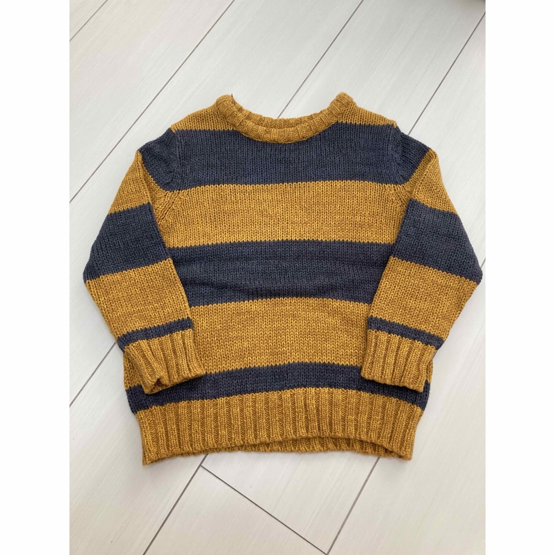 Old Navy(オールドネイビー)のOLD NAVY ボーダーニット♡ キッズ/ベビー/マタニティのキッズ服男の子用(90cm~)(ニット)の商品写真