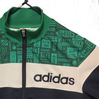 アディダス(adidas)のadidas アディダス　防寒　トラックジャケット　ジャージ　メンズ　古着(ジャージ)