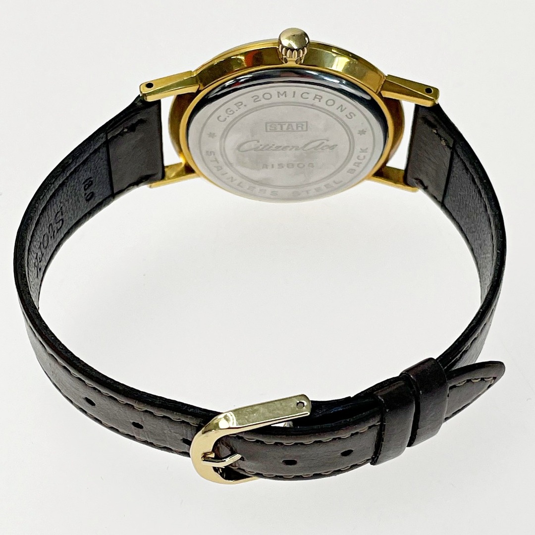 CITIZEN(シチズン)の☆☆CITIZEN シチズン ACE A15804 シルバー×ゴールド 手巻き メンズ 腕時計 ヴィンテージ アンティーク メンズの時計(腕時計(アナログ))の商品写真