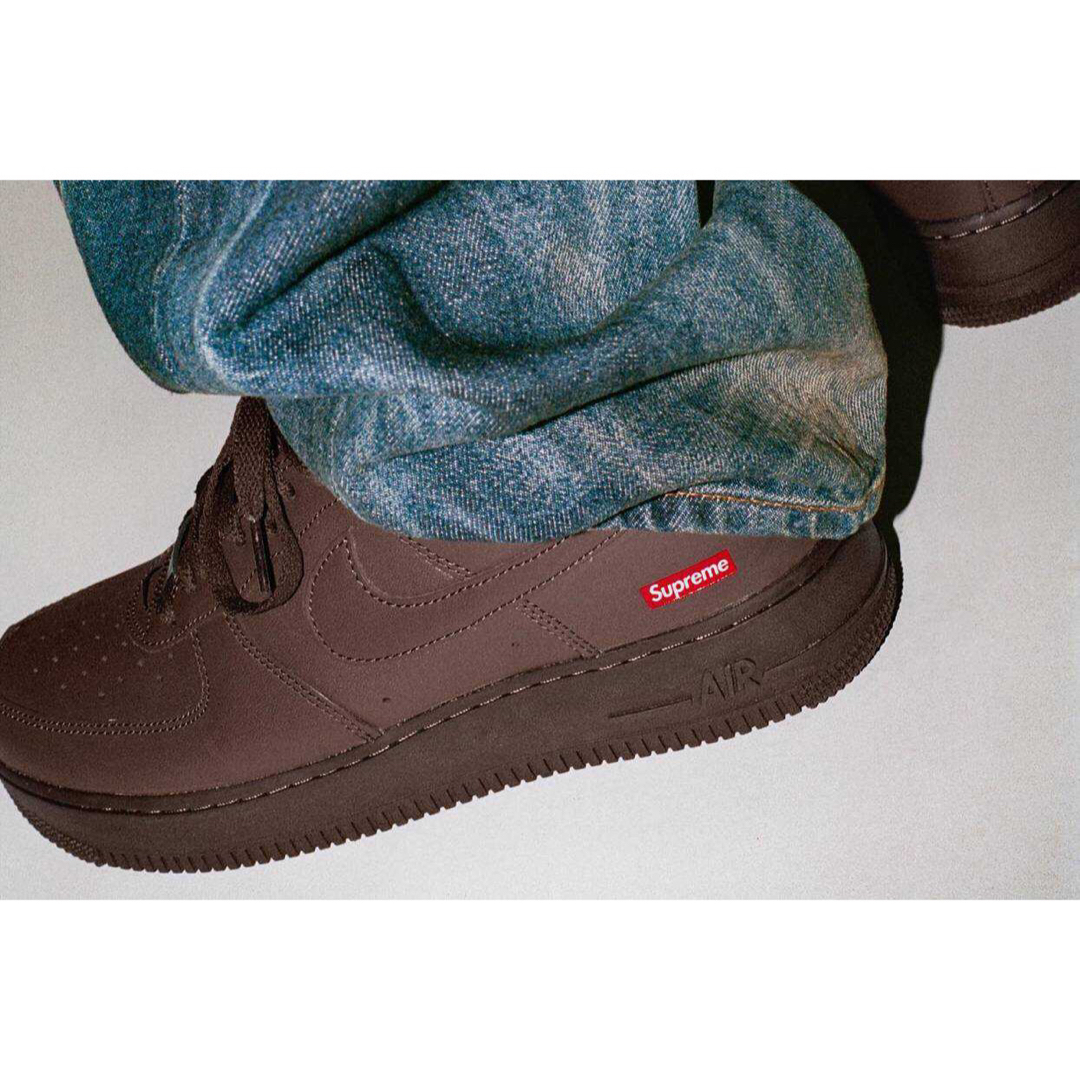 Supreme(シュプリーム)のSupreme × Nike Air Force 1 Low Brown メンズの靴/シューズ(スニーカー)の商品写真