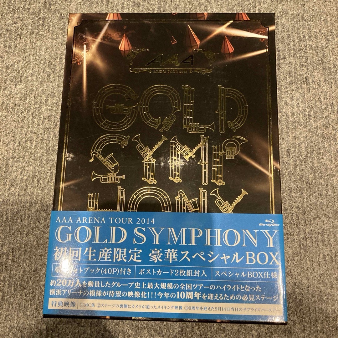 AAA/AAA ARENA TOUR 2014-Gold Symphony-〈… エンタメ/ホビーのDVD/ブルーレイ(ミュージック)の商品写真