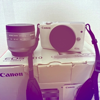 キヤノン(Canon)のCanon  EOS M10 EF-M15-45 IS STM レンズキット(ミラーレス一眼)