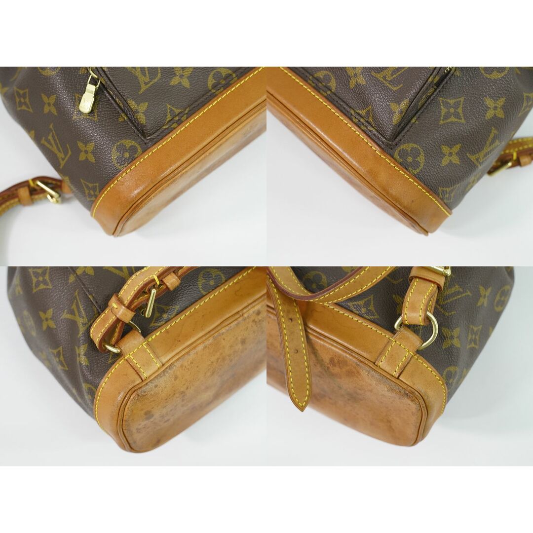 バッグ本物 ルイヴィトン LOUIS VUITTON LV ミニ モンスリ モノグラム リュックサック バックパック ブラウン M51137 Mini Montsouris ビトン バッグ