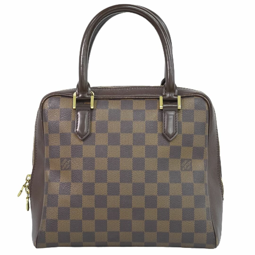 LOUIS VUITTON(ルイヴィトン)の本物 ルイヴィトン LOUIS VUITTON LV ブレラ ダミエ エベヌ ハンドバッグ トートバッグ ブラウン N51150 Brera ビトン バッグ 中古 レディースのバッグ(ハンドバッグ)の商品写真