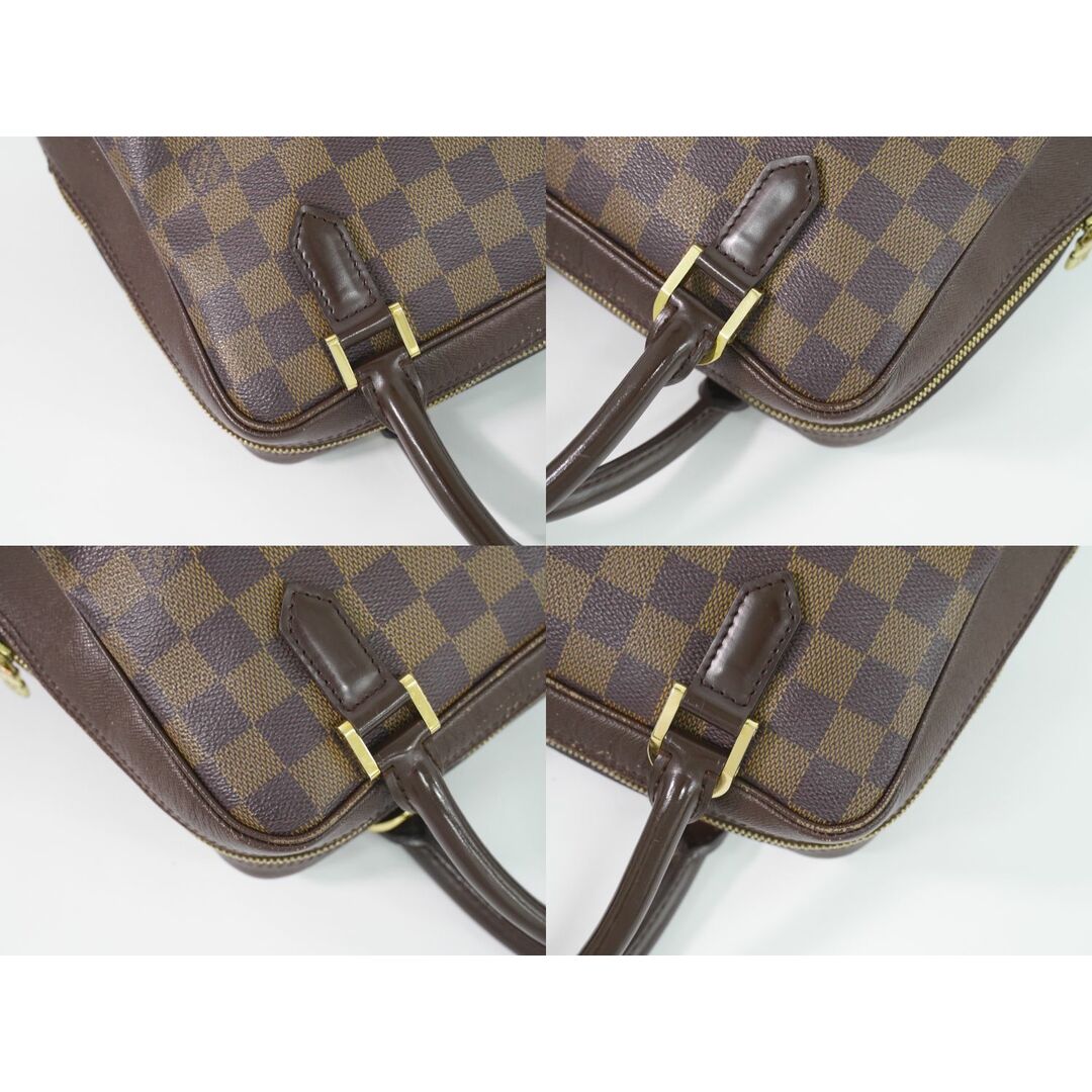 LOUIS VUITTON(ルイヴィトン)の本物 ルイヴィトン LOUIS VUITTON LV ブレラ ダミエ エベヌ ハンドバッグ トートバッグ ブラウン N51150 Brera ビトン バッグ 中古 レディースのバッグ(ハンドバッグ)の商品写真