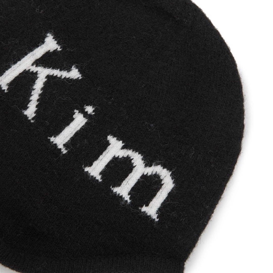 正規品 Matin Kim 韓国 ニット帽 ブラック ビーニー マーティン 正規品 Matin Kim 韓国 ニット帽 ブラック ビーニー マーティン