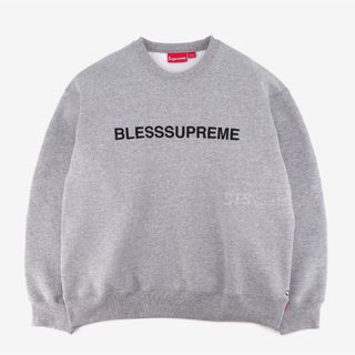 シュプリーム(Supreme)のSupreme Bless Crewneck Grey(スウェット)