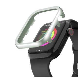 アップルウォッチ(Apple Watch)のApple Watch アップル ウォッチ カバー フレーム グリーン 42mm(腕時計)