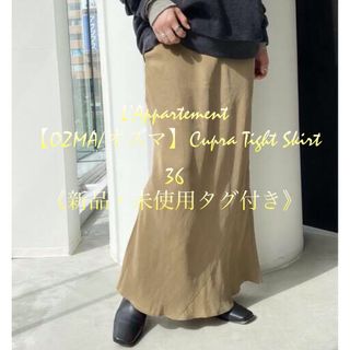 アパルトモンドゥーズィエムクラス(L'Appartement DEUXIEME CLASSE)のOZMA Cupra Tight Skirt  キュプラタイトスカート 36(ロングスカート)