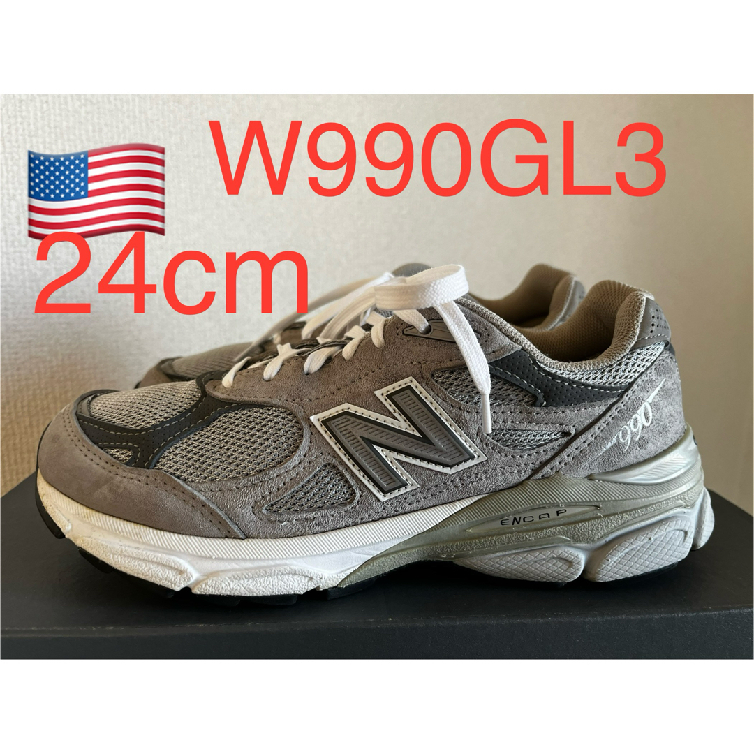 NEW BALANCE W990GL3 992 993 1300 996靴/シューズ