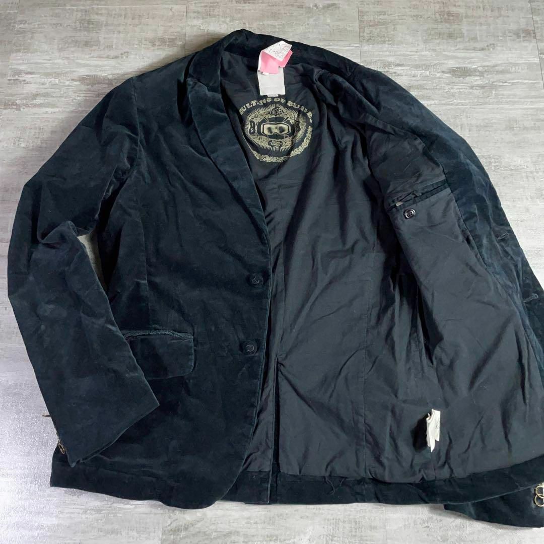 美品 DIESEL ベロア 別珍 テーラードジャケット ディーゼル M 2BCs_Jacket