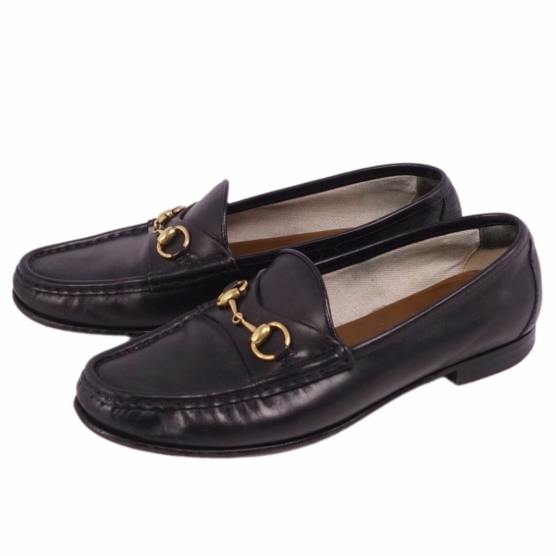 グッチ GUCCI ローファー モカシン ホースビット カーフレザー グッチ GUCCI ローファー モカシン ホースビット カーフレザー