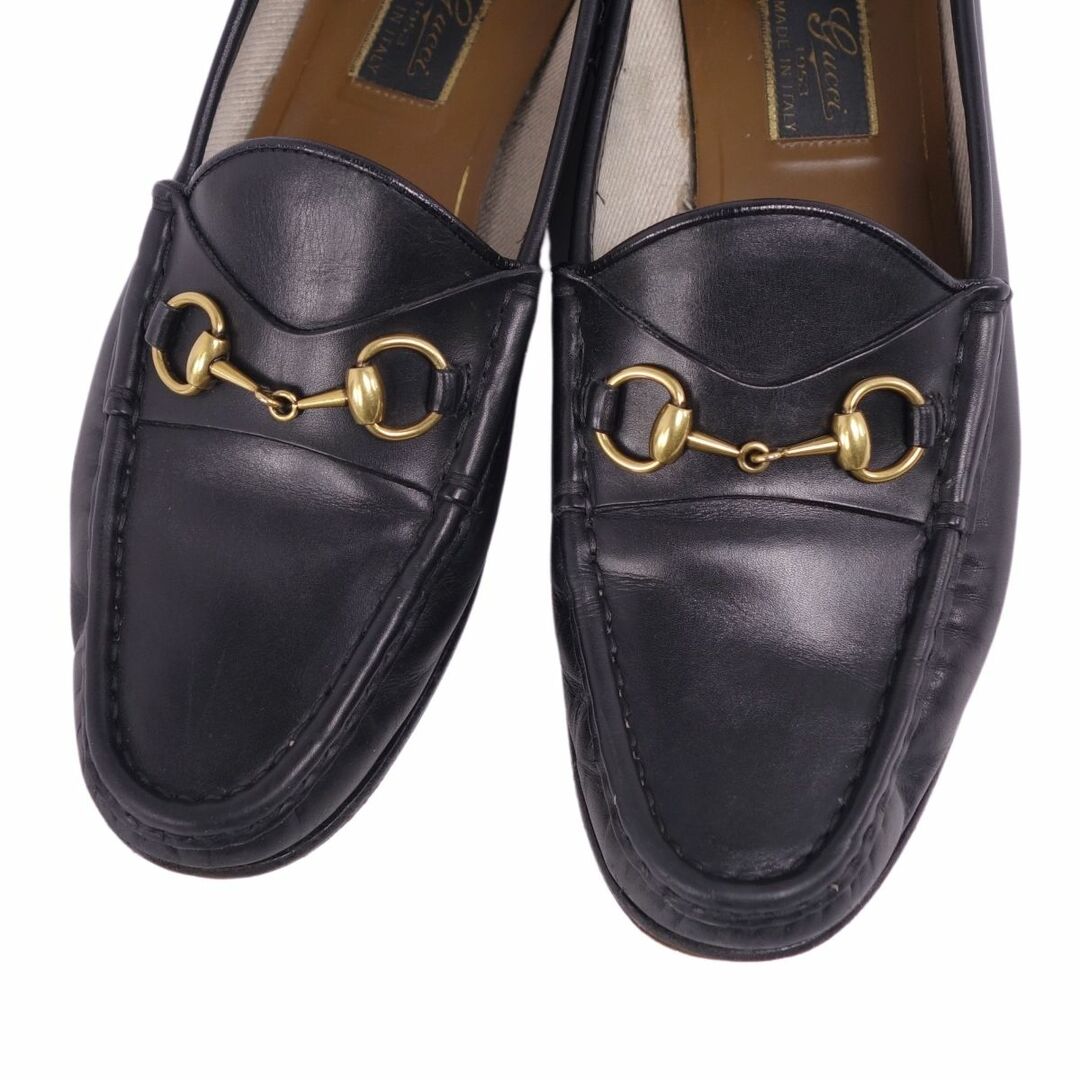 グッチ GUCCI ローファー モカシン ホースビット カーフレザー グッチ GUCCI ローファー モカシン ホースビット カーフレザー