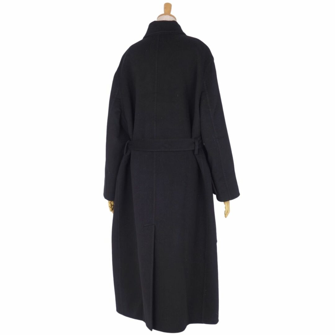 極美品 エルメス HERMES コート ロングコート 20AW カシミヤ100% ダブルフェイス セリエボタン アウター レディース 40(M相当) ブラック 極美品 エルメス HERMES コート ロングコート 20AW カシミヤ100% ダブルフェイス セリエボタン アウター レディース 40(M相当) ブラック
