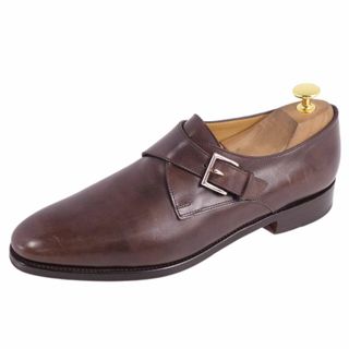 ジョンロブ(JOHN LOBB)のジョンロブ JOHN LOBB レザーシューズ ASHILL アシール モンクストラップ カーフレザー 革靴 メンズ イングランド製 5 1/2E(24cm相当) ブラウン(ドレス/ビジネス)