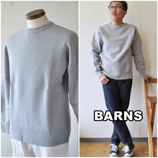 バーンズアウトフィッターズ(Barns OUTFITTERS)のBARNS　 バーンズ　クルーネックスウェット　トレーナー　BR3000 M(スウェット)