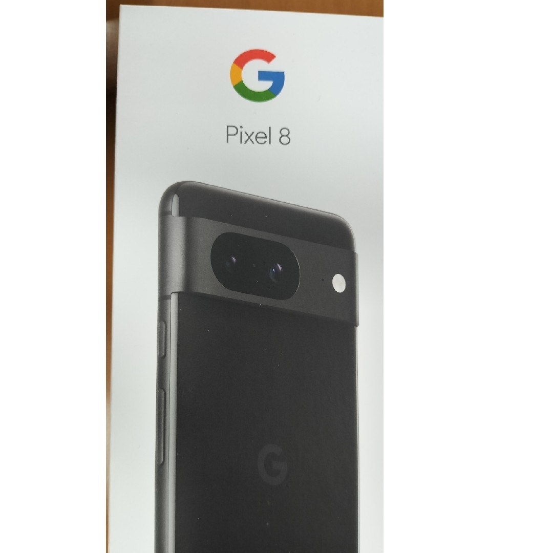 Google Pixel(グーグルピクセル)のGoogle Pixel8　128GB Obsidian新品未使用　本体 スマホ/家電/カメラのスマートフォン/携帯電話(スマートフォン本体)の商品写真