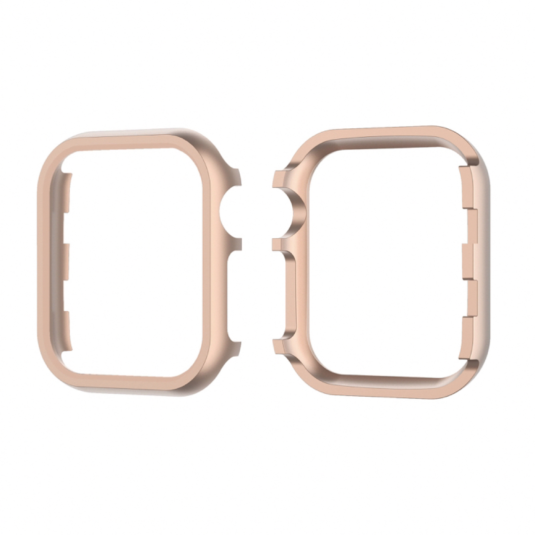 Apple Watch(アップルウォッチ)のApple Watch アップル ウォッチ カバー フレーム ローズ 44mm レディースのファッション小物(腕時計)の商品写真