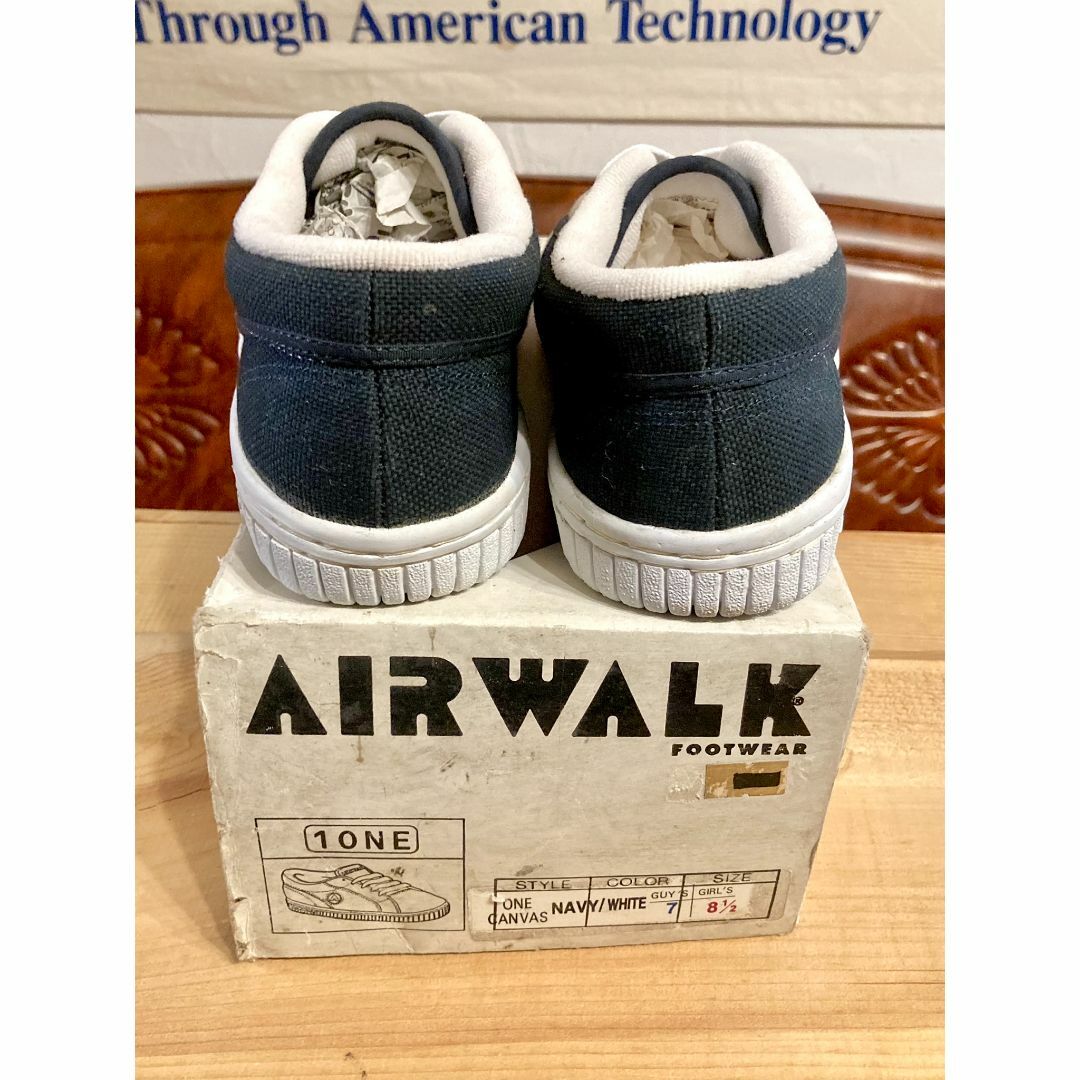 AIRWALK - ☆90s!希少レア!エア ウォーク ONE 紺/白 デッド AIRWALK - ☆90s!希少レア!エア ウォーク ONE 紺/白 デッド