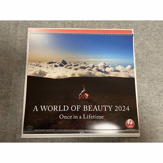 ジャル(ニホンコウクウ)(JAL(日本航空))のJALカレンダー　最後の逸品A world of beauty 2024 通常盤(カレンダー/スケジュール)